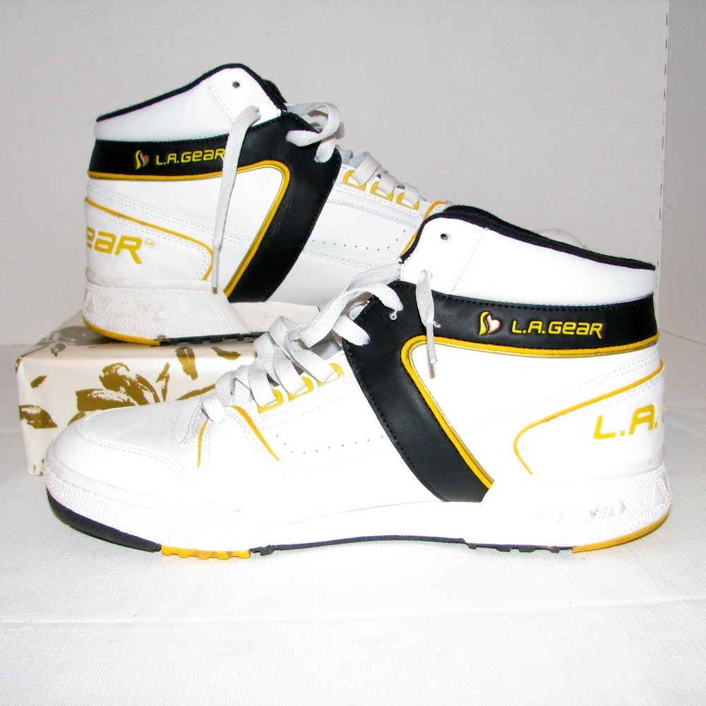 White LA Gear Athletic Shoes